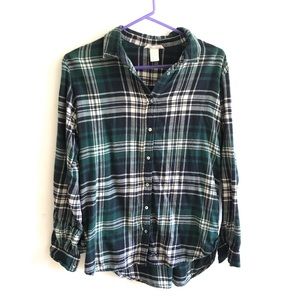 Green flannel